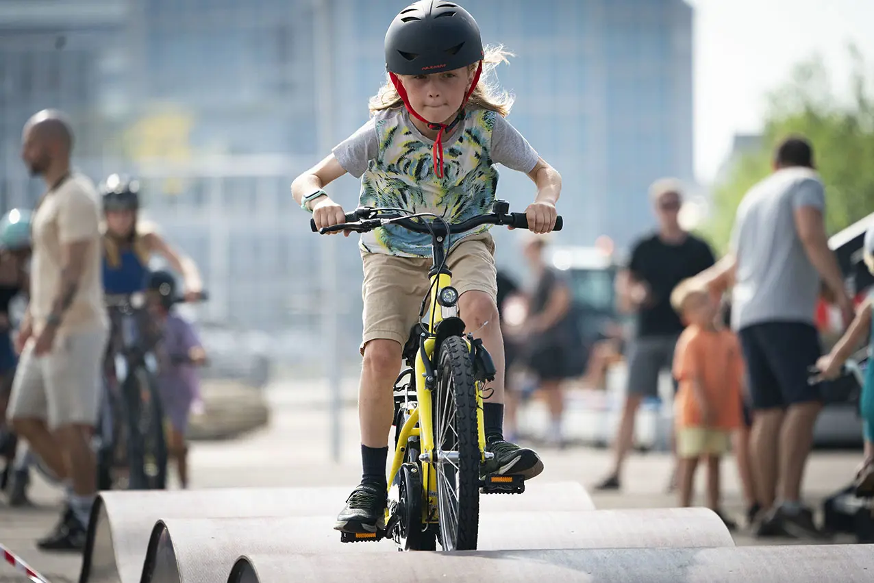 Cykellegepladsen i Aarhus er en stor succes